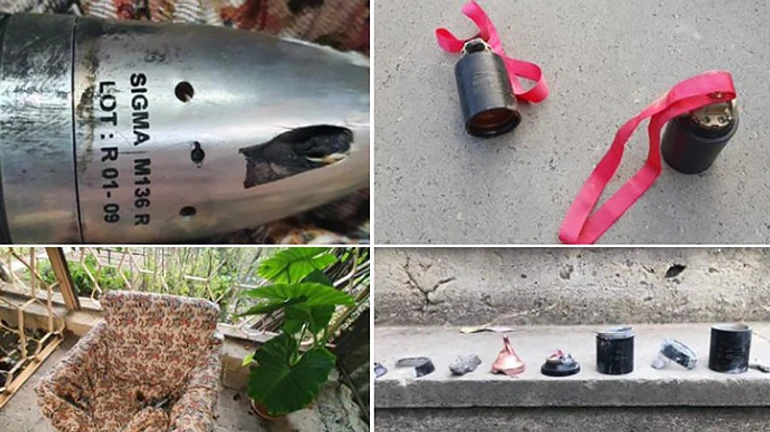 Армяне опубликовали доказательства обстрела жилых районов кассетными бомбами