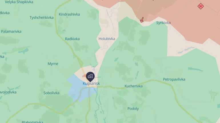 Ukrainian forces restore positions in Kupiansk