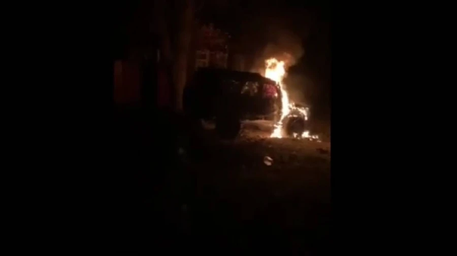 Defence Intelligence of Ukraine destroys off-road vehicle carrying UAVs in Russia's Kursk Oblast – sources