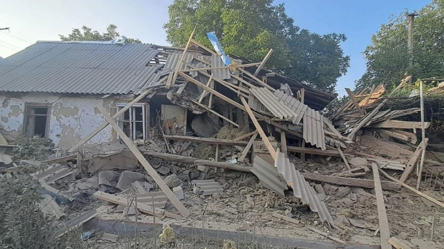 Russian attack destroys building and agricultural equipment in Dnipropetrovsk Oblast – photos