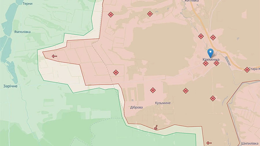 Британська розвідка розповіла про ситуацію під Кремінною