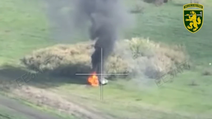 Єгері 68 бригади знищили ворожу техніку в двоетапній операції з FPV-дроном і артилерією