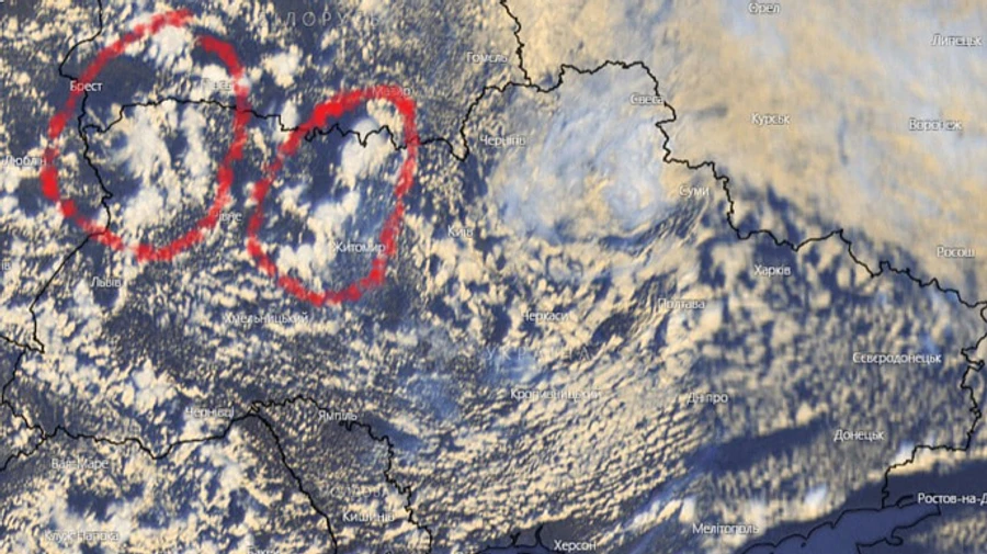 На Киевщине объявили штормовое предупреждение