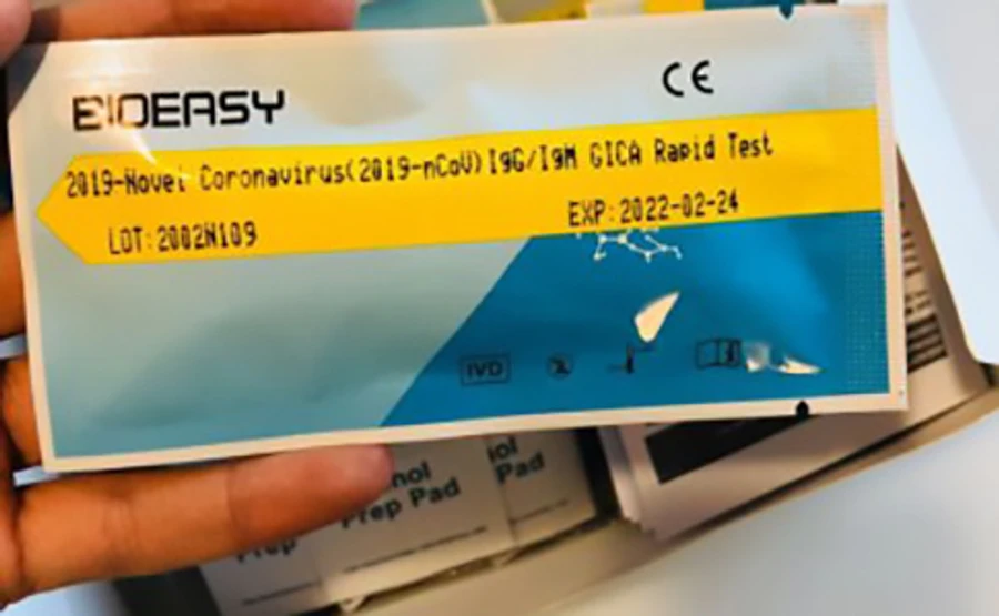 Экспресс-тест показал первое заболевание коронавирусом на Полтавщине