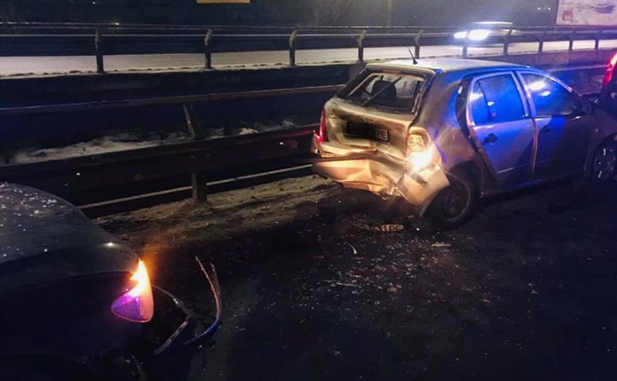 У Києві п'яний чиновник скоїв ДТП і травмував патрульну