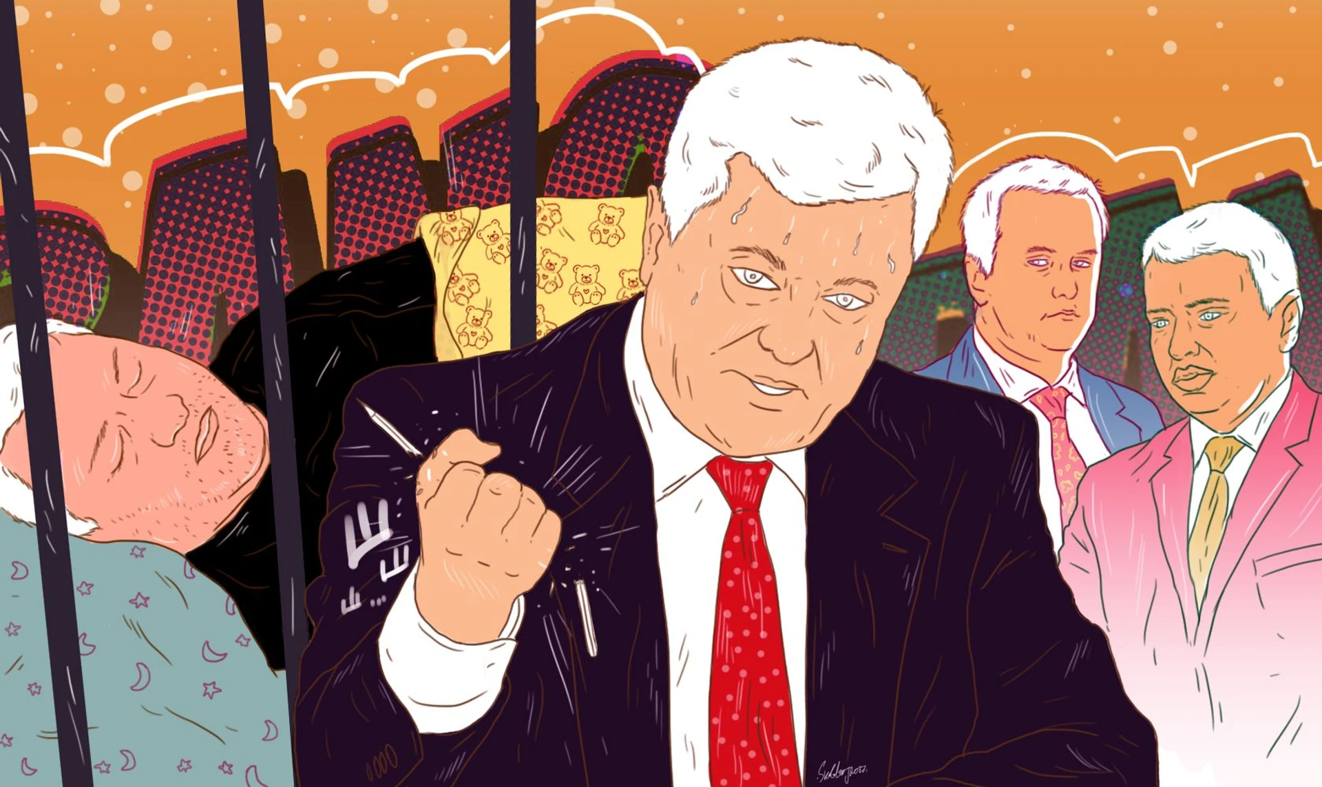 Дві ковдри, 10 адвокатів і 100 мільйонів. П'ять днів з життя Романа Насірова