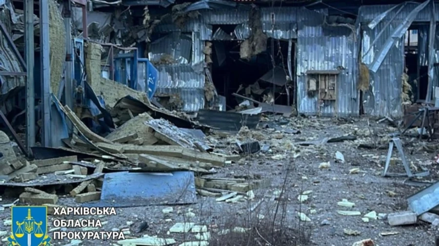 Russian forces attack Kharkiv, hitting industrial zone