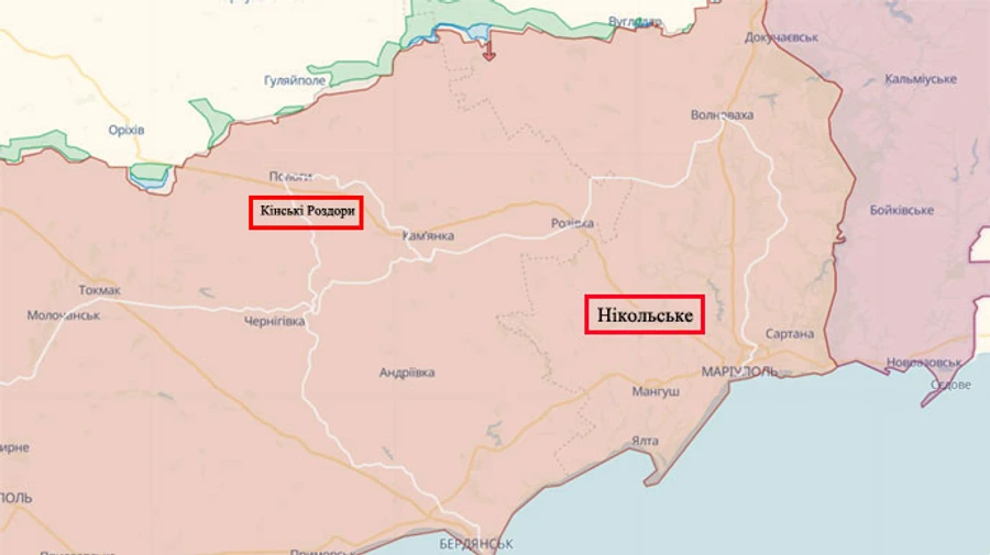 Russians build new defence line on Nikolske front, Donetsk Oblast 