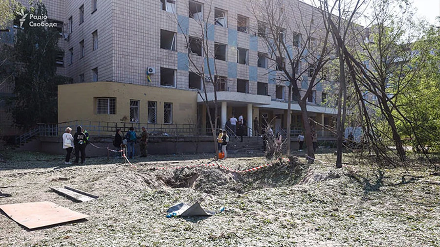 Closed shelter in Kyiv: Law enforcers conduct searches in Kyiv City State Administration