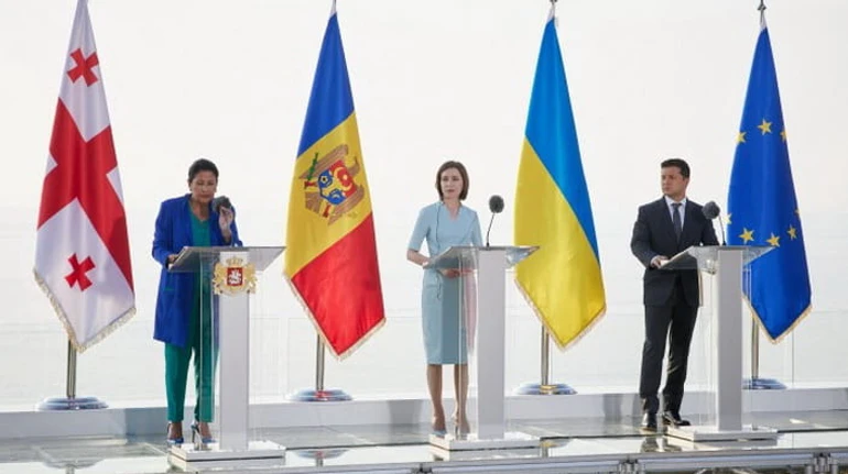Розділене тріо: як Молдова, Грузія та Україна шукають свої шляхи для зближення з ЄС