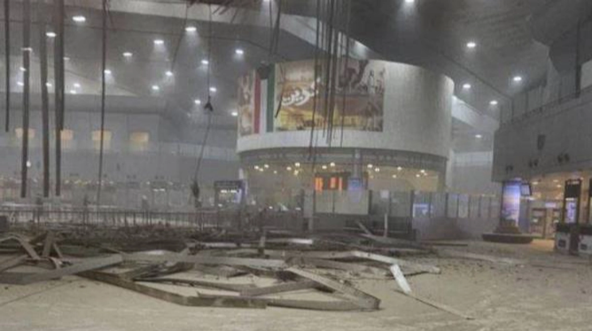 Iranian drone hits Kuwait International Airport, injuring several workers