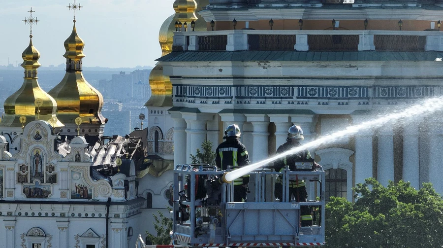 Absurd: Ukraine's Foreign Ministry responds to UNESCO statement on Russia's strike on Kyiv Pechersk Lavra