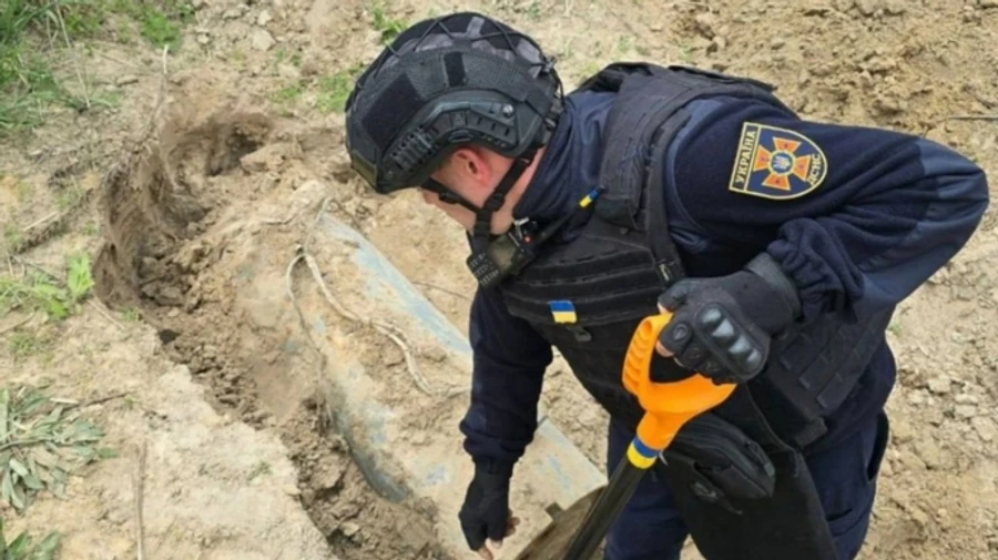 Rescue worker injured in Russian drone attack in Kherson Oblast