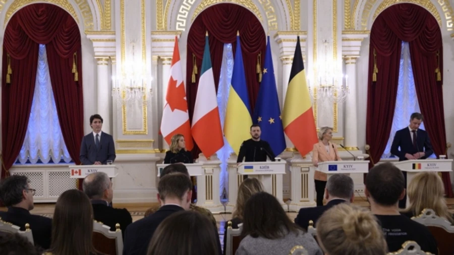 Office of Ukrainian President releases full text of security agreements with Canada and Italy