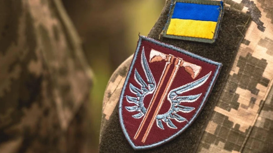 Десантники спалили свіженький БК росіян під Бахмутом