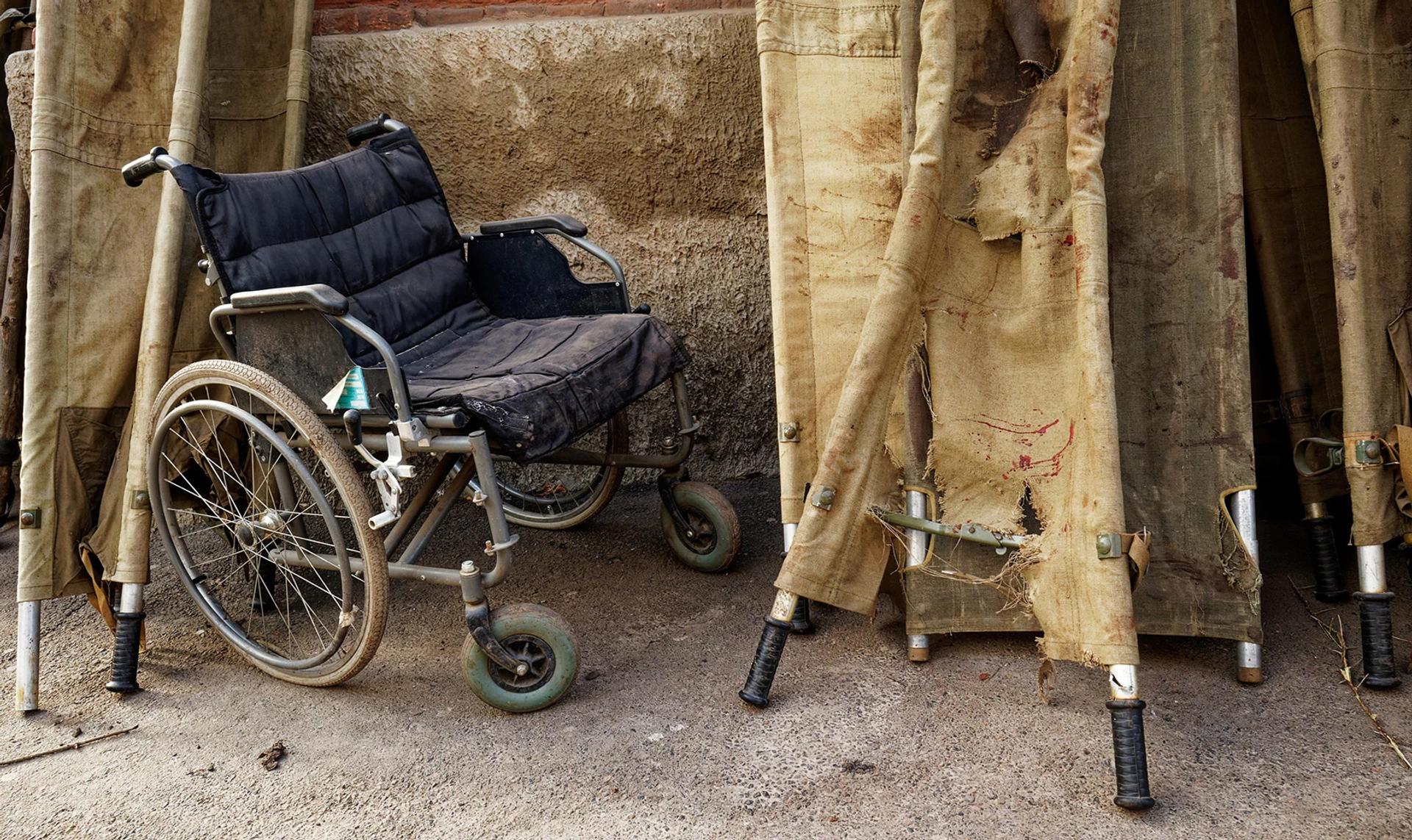 They say on TV that we are winning. If only they knew at what price. One day at a first-aid post in Bakhmut