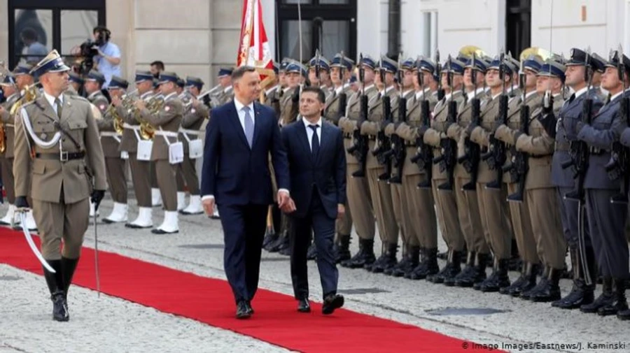 В Офисе президента раскрыли детали разговора Дуды и Зеленского тет-а-тет