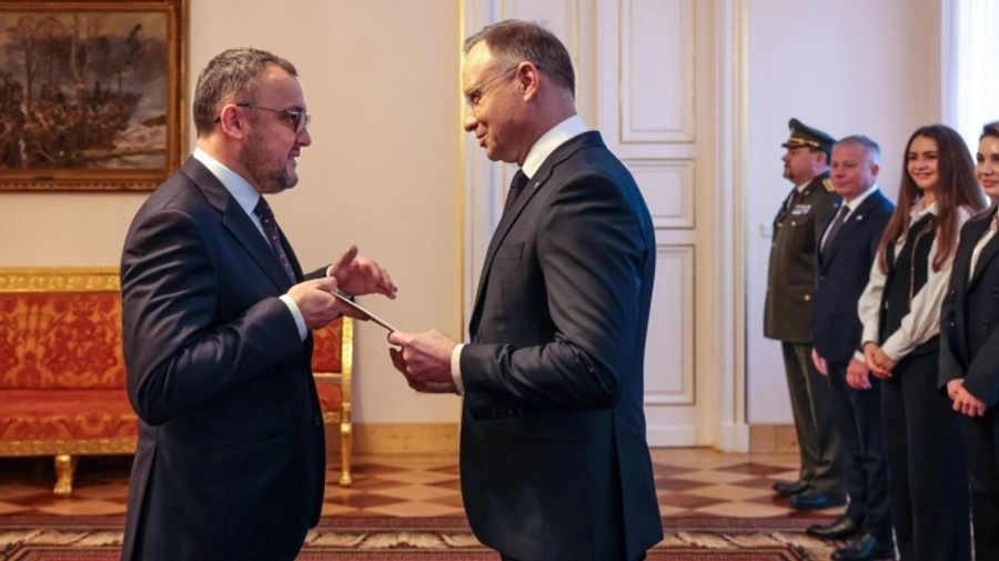 Украинский посол в Варшаве вручил верительные грамоты президенту Польши