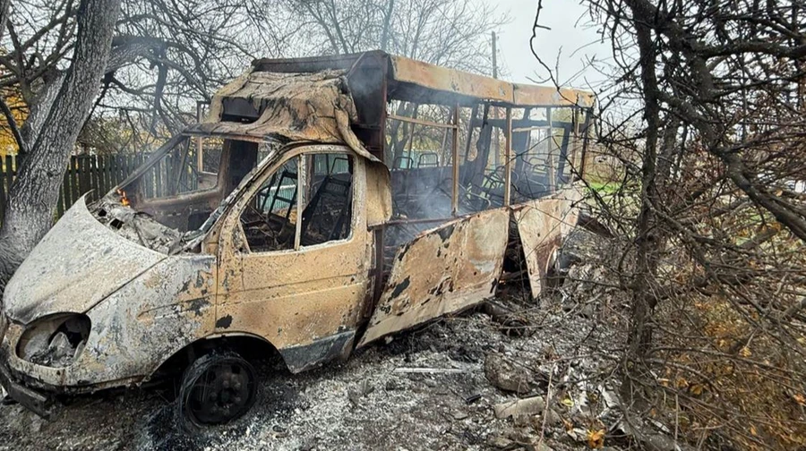 In Donetsk region, drones attacked a minibus and a cyclist: one person died, 5 were injured
