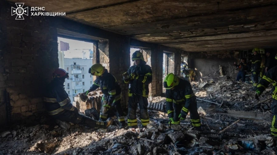 Russian attack on Kharkiv leaves 22 injured, including baby and teenager