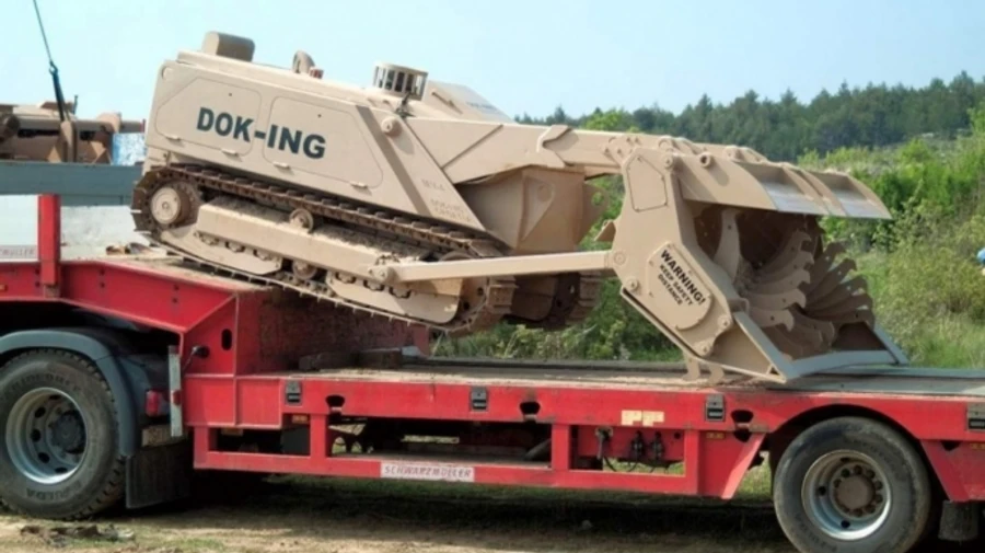 Ukrainian receives certificate of conformity for assembly of  MV-4 mine clearance vehicle