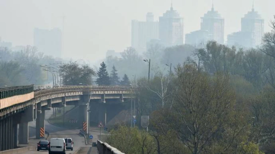 Концентрація діоксиду азоту в Києві перевищена в кілька разів