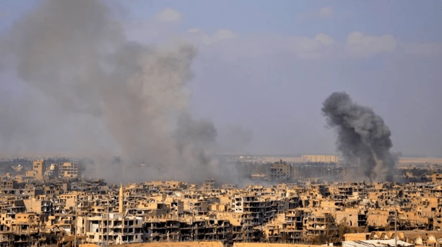 Reuters: Неизвестный самолет поразил базу поддерживаемых Ираном ополченцев в Сирии