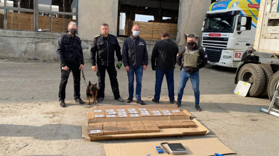 В порту Одессы нашли пол центнера кокаина