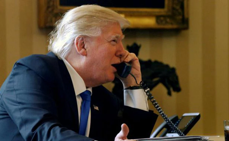 Трамп час говорил с Путиным по телефону об Украине и Сирии