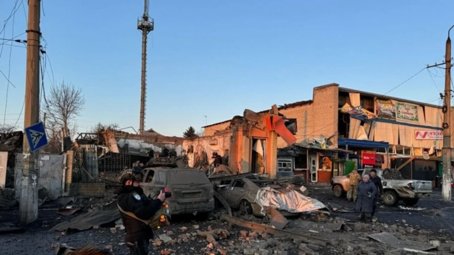 В результате российского удара по Славянску погиб человек