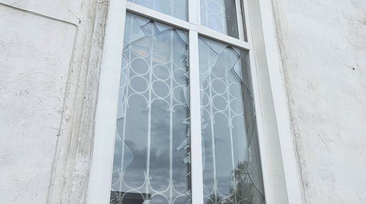 Ancient church in Poltava damaged in Russian attack