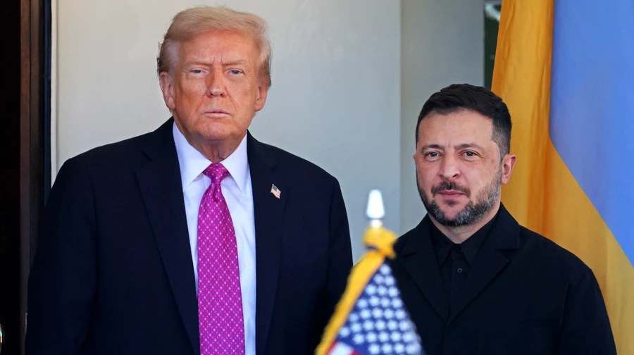 Reuters: Zelensky leaves the White House after meeting with Trump