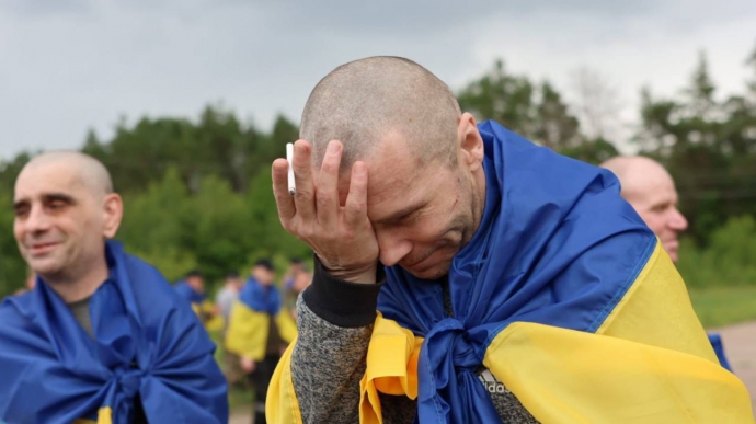 Ukraine brings back another group of soldiers from Russian