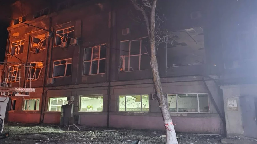 Через атаку РФ на Одещині пошкоджена лікарня, виникла пожежа у заповіднику. Є постраждалі