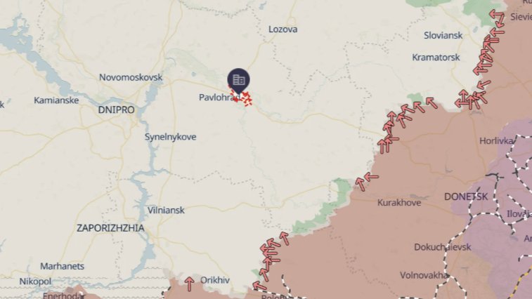 Teenager injured in Russian drone strike on Pavlohrad: shop and house catch fire