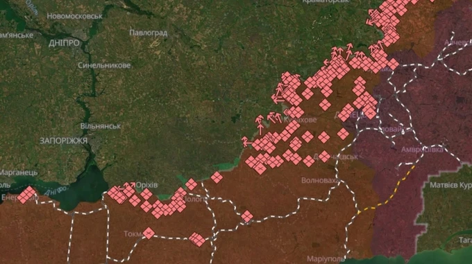 ОСУВ Хортиця: Росіян немає на кордоні Донеччини та Дніпропетровщини