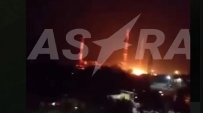 Дрони атакували дві електростанції в Росії і московський НПЗ