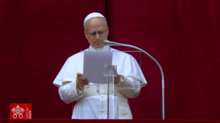 New Pope mentions Ukraine in Sunday prayer