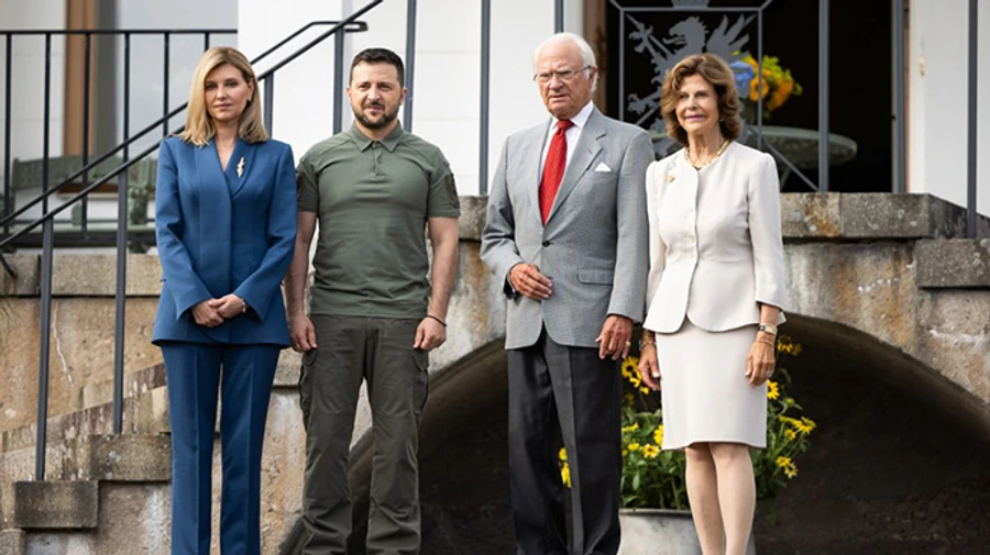 Зеленський зустрівся з королем Швеції