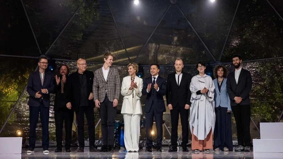 Зеленський взяв участь у церемонії вручення Шевченківської премії