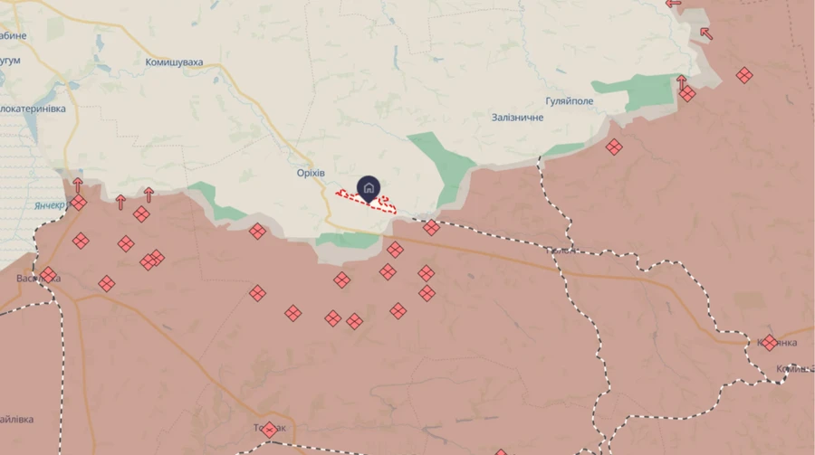 Ворог активізував штурми на півдні, можлива ескалація біля Малої Токмачки – Волошин