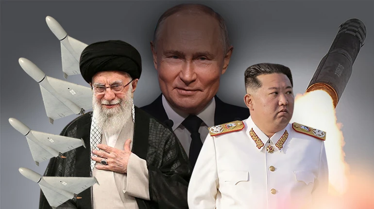 Новейшая Ось зла и ситуативные попутчики. Как страны-союзники России помогают ей в войне против Украины