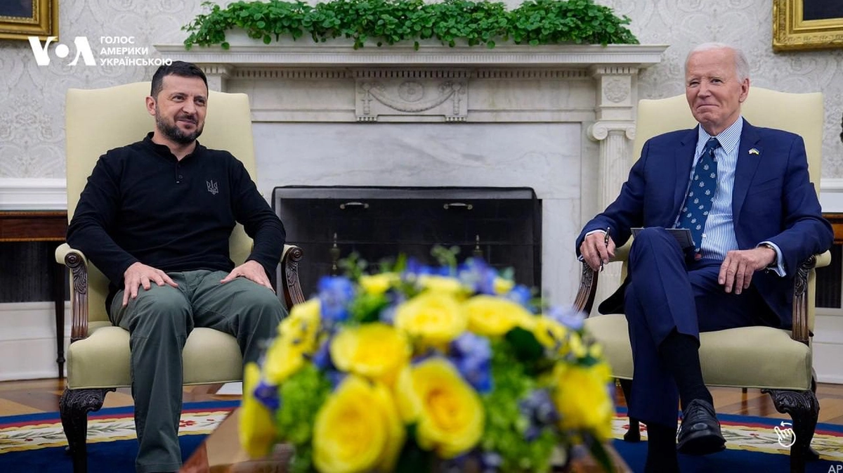 Zelenskyy meets with Biden at White House | Ukrainska Pravda