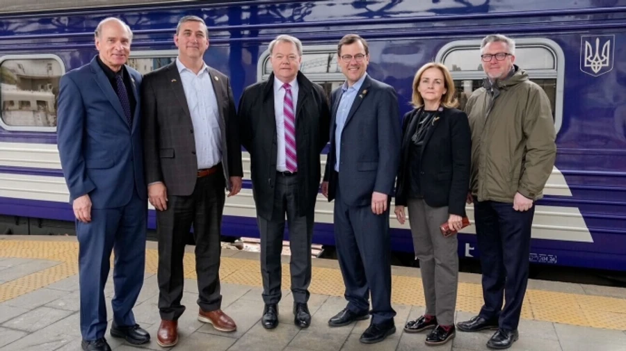 Bipartisan US Congress delegation arrives in Kyiv – photo