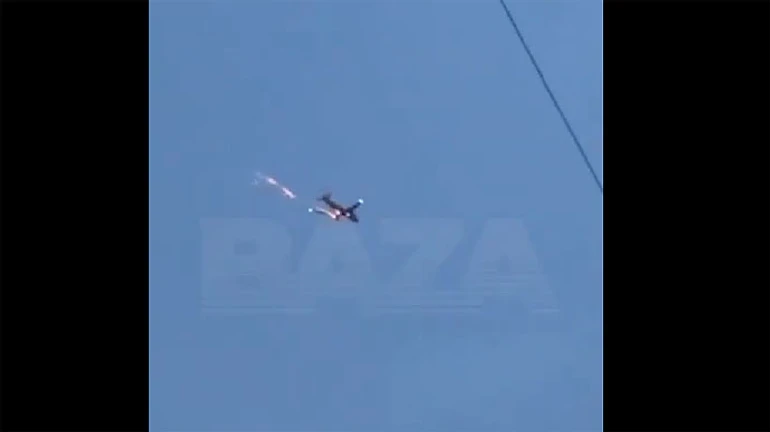 У Росії під час зльоту загорівся літак