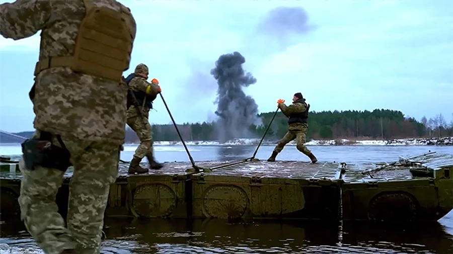 Ukrainian defenders practised to destroy hostile forces in Kyiv Oblast