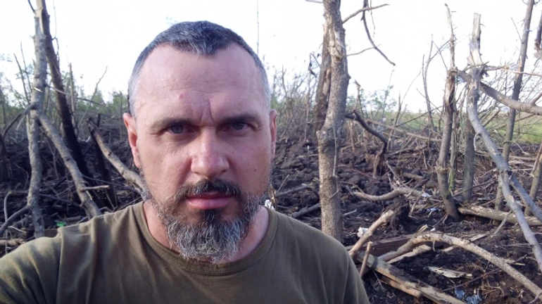 Сенцов получил ранение на фронте