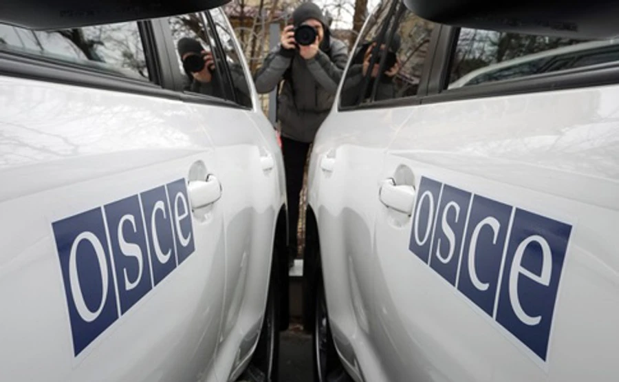 В оккупированной Горловке разгневанные жители набросились на ОБСЕ