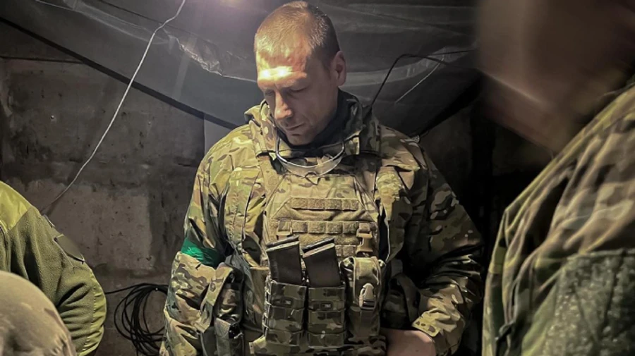 Special Operations Forces show unique footage of their commander's arrival in Bakhmut