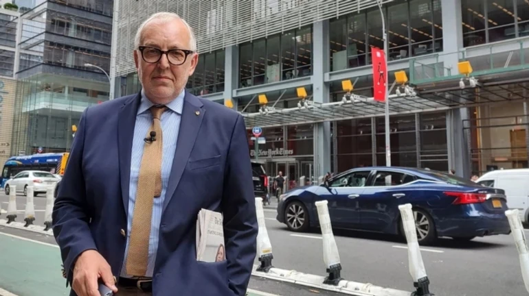 Zelenskyy names possible motive behind today's attack on journalist in Kyiv